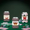 12 Pcs Casino Theme Party Decorations 12Oz Casino Can Cooler Sleeves Poker Party Beer Can Sleeves Las Vegas Casino Night Decor F