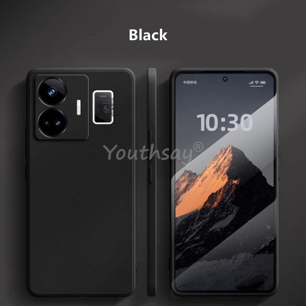 For Realme GT3 Case Realme GT3 GT2 Realme GT Neo 5 3 3T Cover Coque Funda Soft Original Liquid Silicone Back Bumper Realme GT3