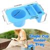 EVA Bag Top Storage Tray Beach Bag Cup and Phone Holder Outdoor Travel Camping Soft Waterproof Tote Bag Organizer Tray