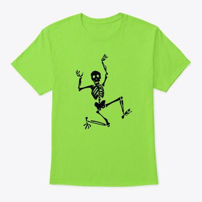 T-Shirt Scheletro di Ragno Made in USA Taglie dalla S alla 5XL