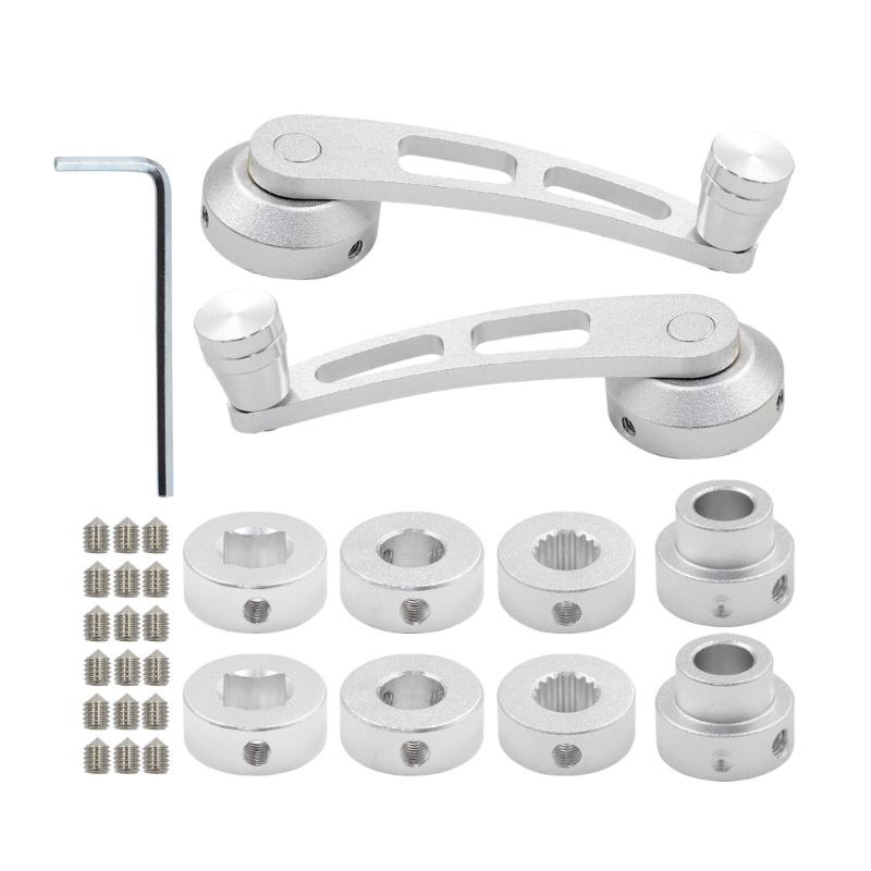 

Winder Riser Replacement Universal Car Winder Crank Riser Aluminum Alloy Car Window Handle Auto Accessories Crank Handle