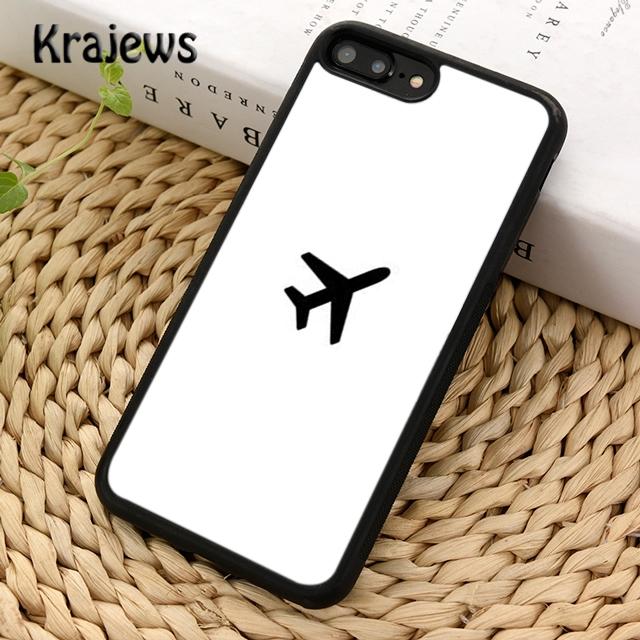 Krajews Travel the world of air plane paper Phone Case For iPhone 17 Air 16 15 14 plus 11 12 13 pro max coque Fundas