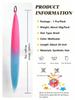 Synthetic Ponytail 1 Pack Braid Extension, Full of  Color Ponytail Extension, with Elastic Tie Straight Tube Sleek Wrap Extension Hair