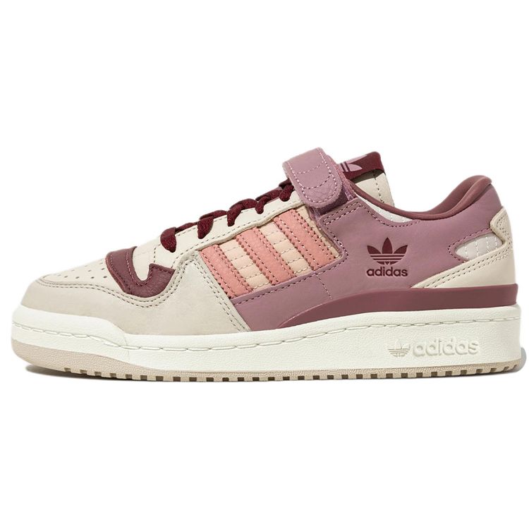 Adidas Originals Forum 84 Low Casual Sneakers Men Sneakers White Pink Purple HQ6941