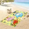 The Amazing World of Gumball Cartoon Art Print Beach Towel, Large Soft Quick Dry Towel for Beach Camping Swimming