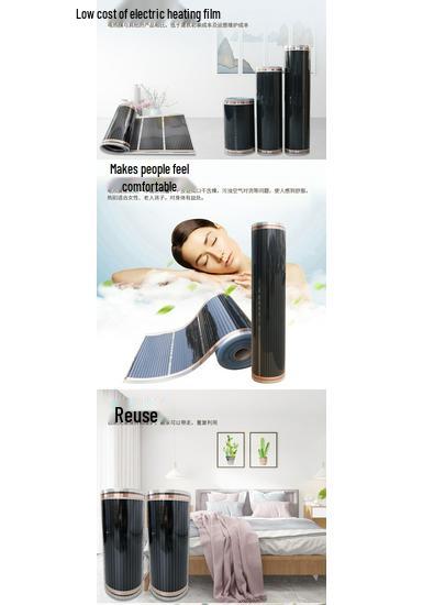 Korean Graphene Carbon Heating Film - High-Temp Electric Floor & Foot Warmer