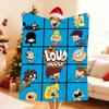 שמיכה מצוירת אנרגטית T The Loud H House, שמיכת זריקה רכה לבית, חדר שינה, מיטה, ספה, פיקניק, נסיעות, משרד, שמיכת מנוחה, מתנה