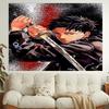 1pc Cool Anime K-Kagurabachi Tapestry, Living Room, Bedroom, Office, Party Decor, Ideal Festive Gift