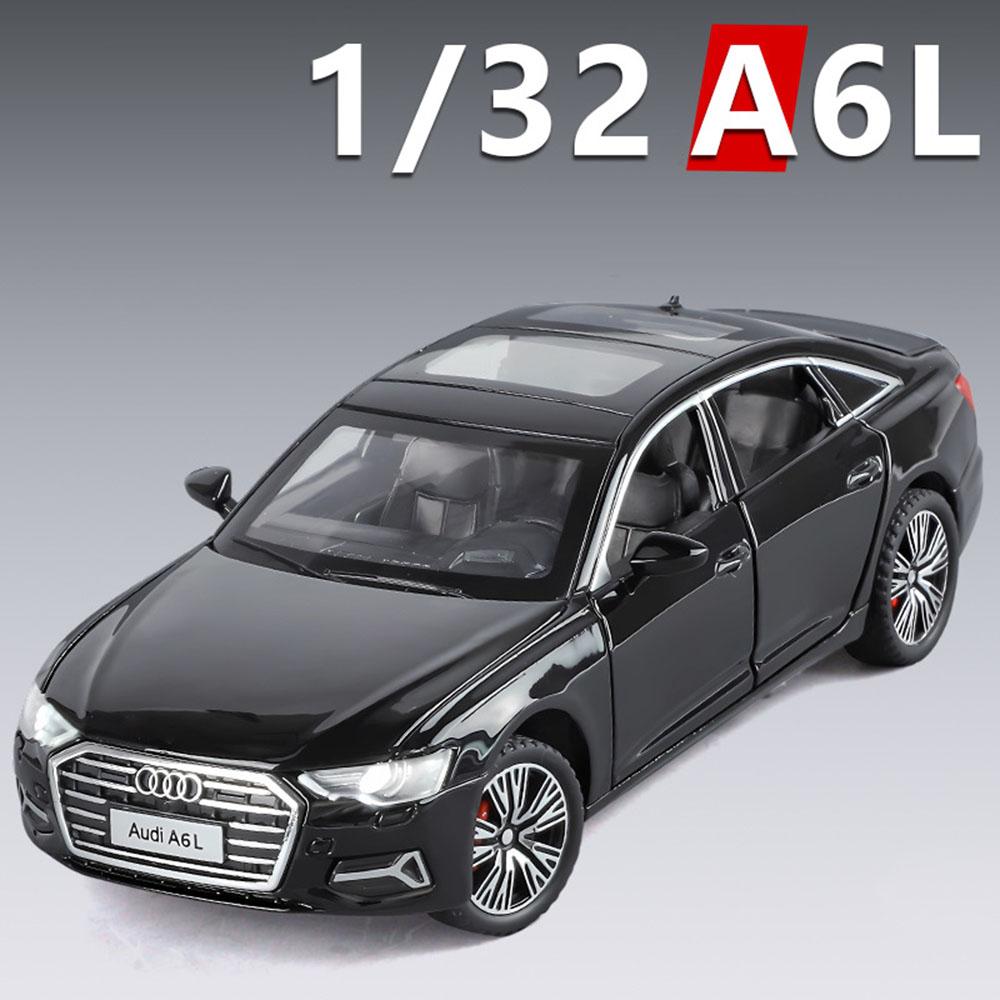 

1:32 RS7 A6L Модель автомобіля Іграшка Сплав Литий під тиском Відчиняються двері Звук Світло Інерційний автомобіль Моделі Колекція Іграшки Подарунки для дітей