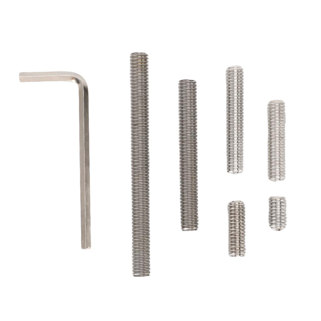 Pool Cue Weight Screws 0.2oz 0.4oz 0.5oz 0.8oz 1.0oz 1.5oz Billiards Cue Stick Weight Bolts Set Universal Fit for Mezz