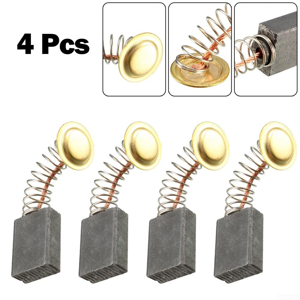 For Electric Motors Carbon Brushes Replacement Part 4pcs 2022