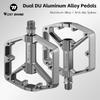 WEST BIKING Dual DU Bike Pedals Aluminum Alloy Widen Anti-slip Bicycle Pedal Lightweight Cycling Pedal MTB Road Bike Accessories 6
