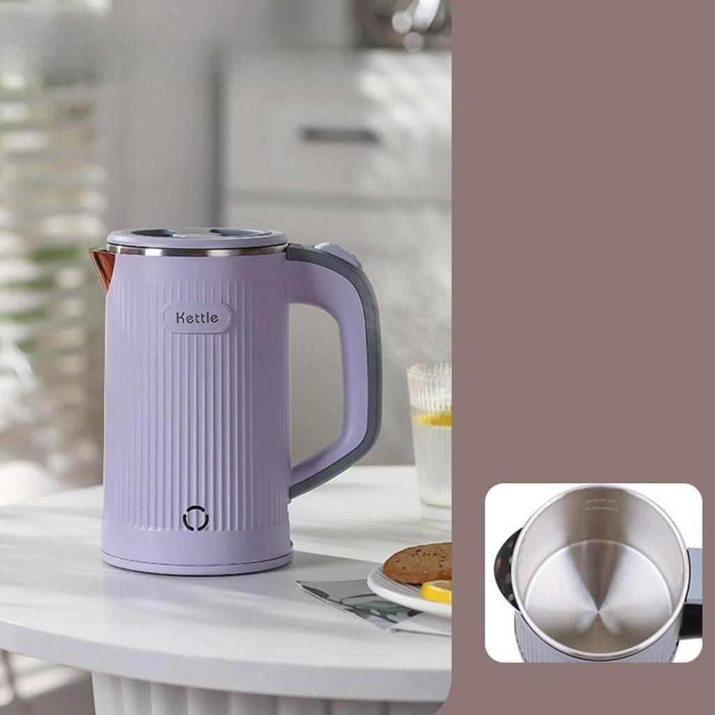 Electric Kettle Portable Tea Water Dispenser for Office Kitchen Violet