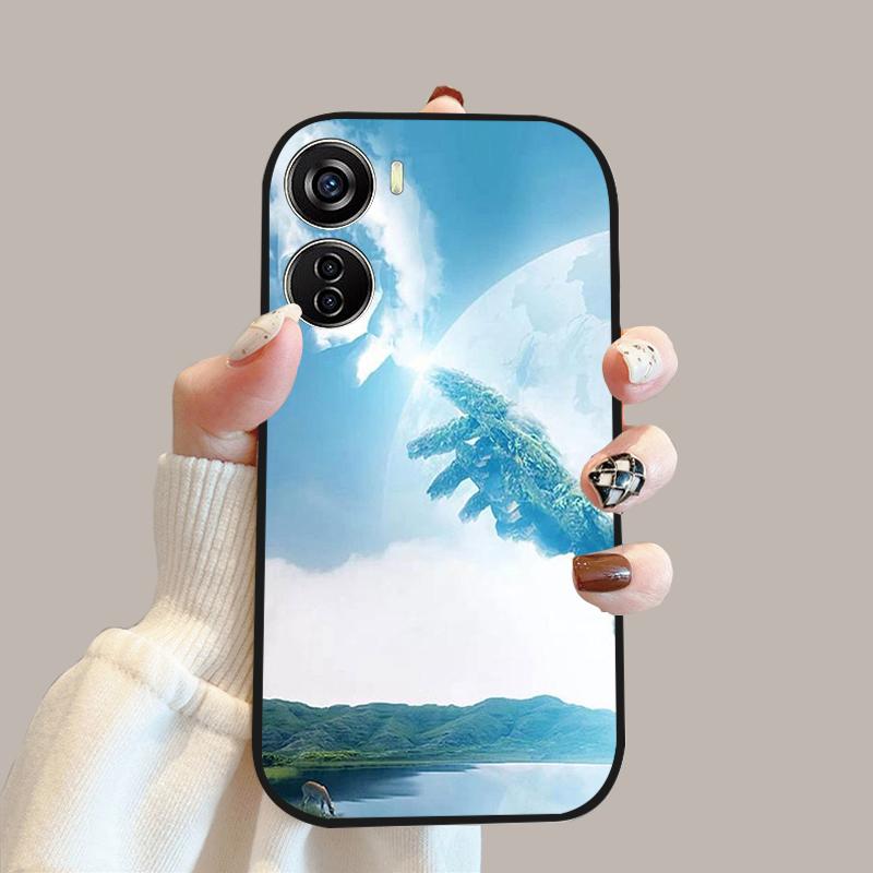 Para ZTE Blade V40 Funda de Diseño V41 Vita Silicona Suave TPU Fundas para Teléfono Para ZTE Axon 40 Lite Moda Lujo Protectoras Fundas Cubierta