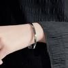 Personalized Simple And Fashionable Girl Plain Circle Bear Bracelet High-End Bracelet Pull Bracelet Bracelet Bracelet Bracelet Bracelet Jewelry