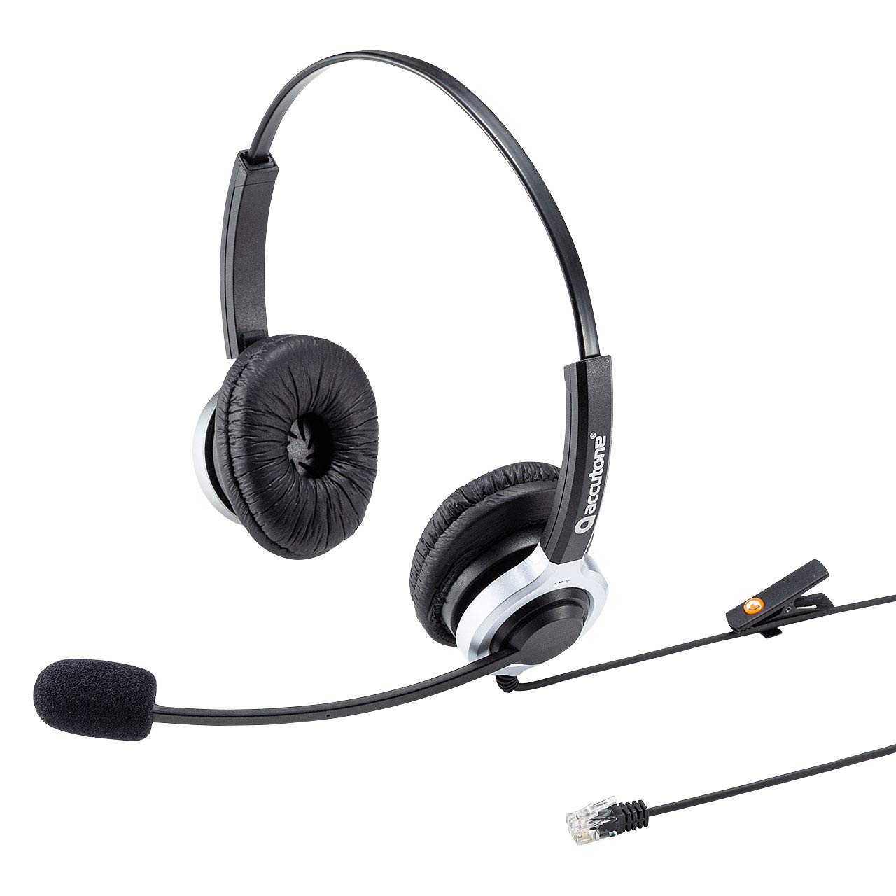 

Sanwa Supply Telephone Headset (Binaural Type) MM-HSRJ01 чорний