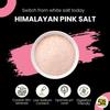 5:15PM Himalaya-Rosa Steinsalz 1 kg | 100 % Reines Rosa Salz mit Natürlichen Spurenelementen Gourmet-Qualität Himalaya-Steinsalz für Gesundes Kochen