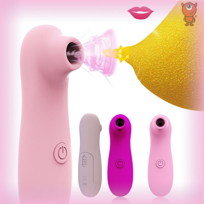 Clitoral Sucking Blowing Vibrator 10 Intensities Modes Sex Toy for Women Clitoris Nipples Suction Stimulator for Couples Gay
