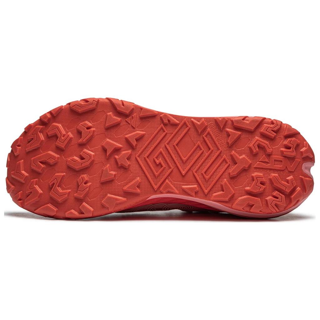 Li Ning Lu Ban Technology Mesh Running Shoes Men Running Shoes Red ARNU003-12