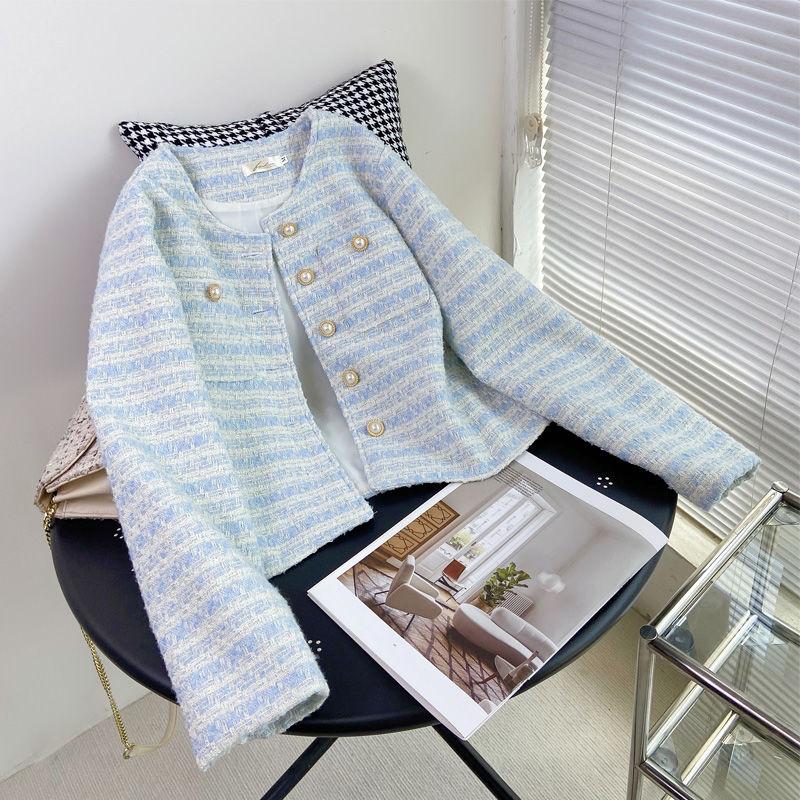 Locker sitzender Kurzmantel mit französischem Design für Damen Frühling und Herbst