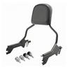 Motorcycle Backrest with Pad Sturdy Passenger Metal Frame