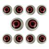Halloween Eyes Semi-circular Bowl-shaped Hollow Eyes Bleeding Eyeballs Spoof Horror Eyeball Toys