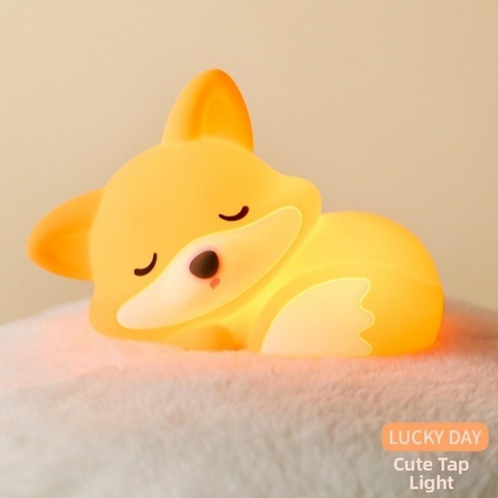 3 Level Brightness Little Cartoon Night Light Dimmable Function Sleeping Night Lamp Kids Bedroom