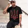 Emblem Coat Of Tryzub T Shirt Unisex Unisex Harajuku Short Sve Tshirt Ukrainian T Shirts Unisex Clothes 2026 New Model Shortsleeve Cr
