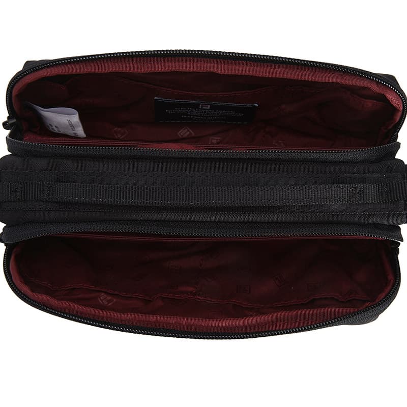 New FILA ORIGINALE Fabric One Shoulder Handbag Unisex Jet Black F13U549131FBK