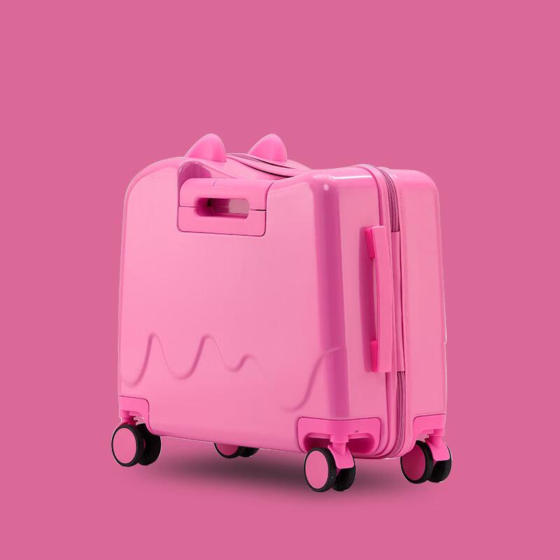 TOUO Kids  18-inch Ride-On Carry-On Luggage with Spinner Wheels 18 inch
