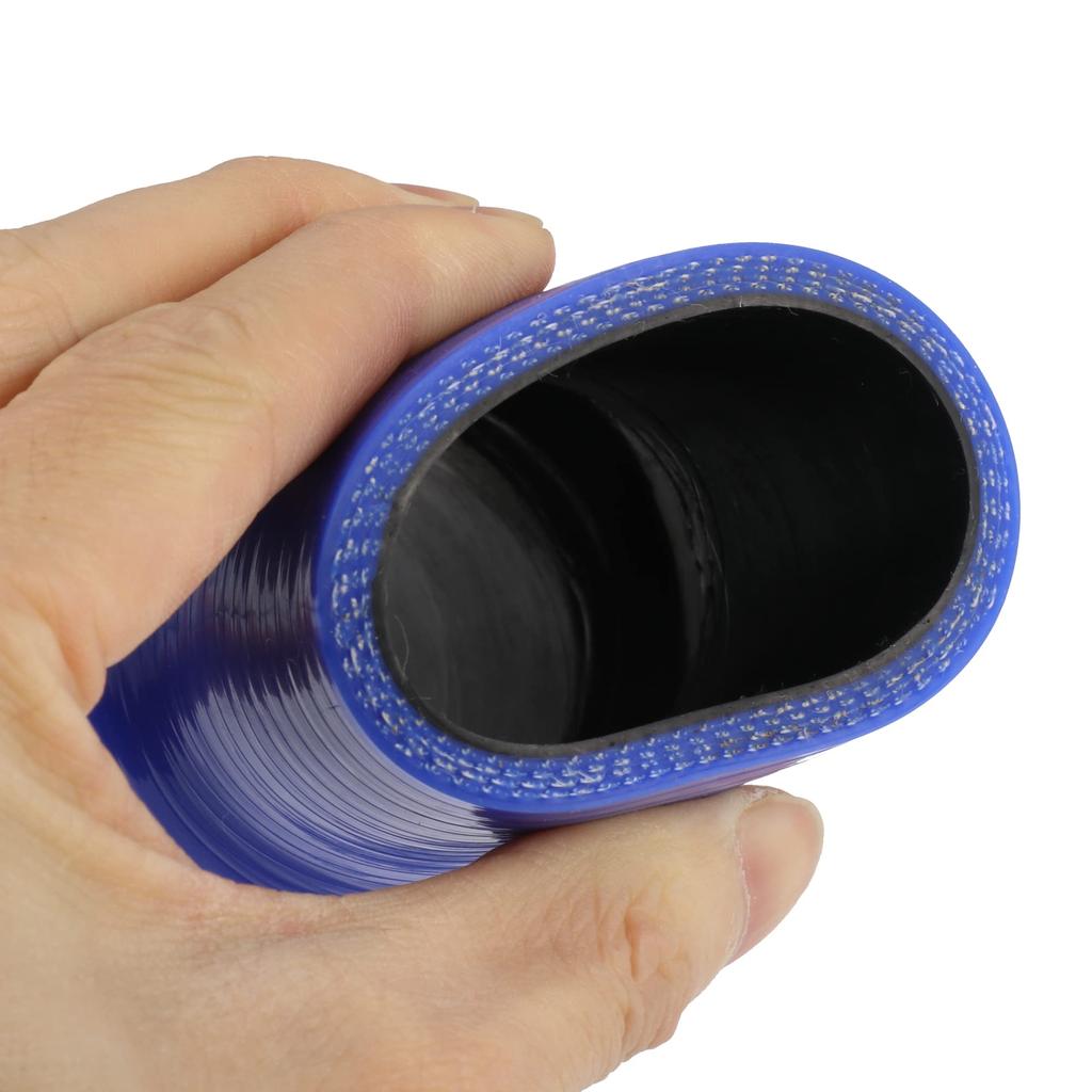 X AUTOHAUX Wulst Silikonschlauch, Silikon Wulstschlauch, Ladeluftkühler, 4-lagig verstärkter Kraftstoffschlauch,