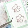 10Pcs Cute Simple Cloud-shaped Paperclips Girl Photo Memo Binder Clip Bookmark Reading Index Tab School Office Binding Supplies