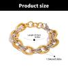 Delicate 18K Gold Plated Chain Bracelet Elegant Styles Suitable for Both Casual and Formal Special Event Daily Use