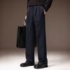 High-end Straight Casual Pants Spring and Autumn Drape Pants Men's Straight Pants Loose High-end Suit Pants Men's