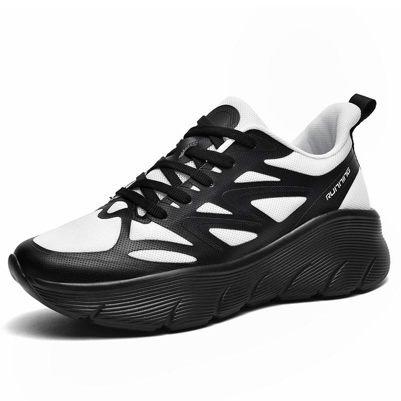 Fashionable And Shock-absorbing Running Shoes Men's And Women's Plus Size Sports Shoes Couple's Trendy Shoes Dad's Shoes Fashion+Sneakers