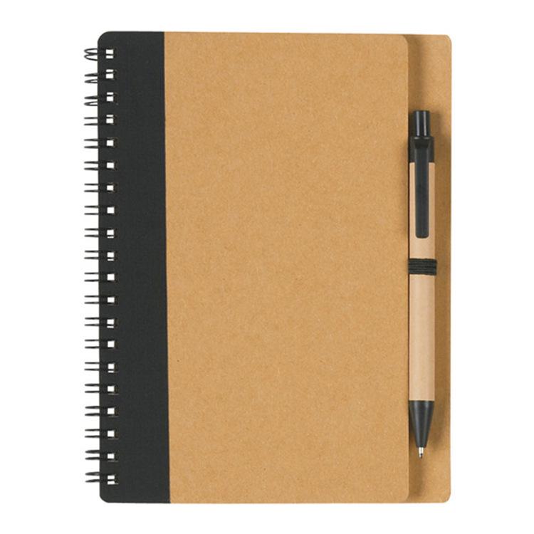 Custom Logo Spiral Notebook Set with Sticky Notes & Memo Pad - Ideal Holiday Gift