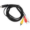 Plug and Play Mini DIN 9 Pin to 3RCA Cable Male to Male Mini DIN Cable  Musical Instrument