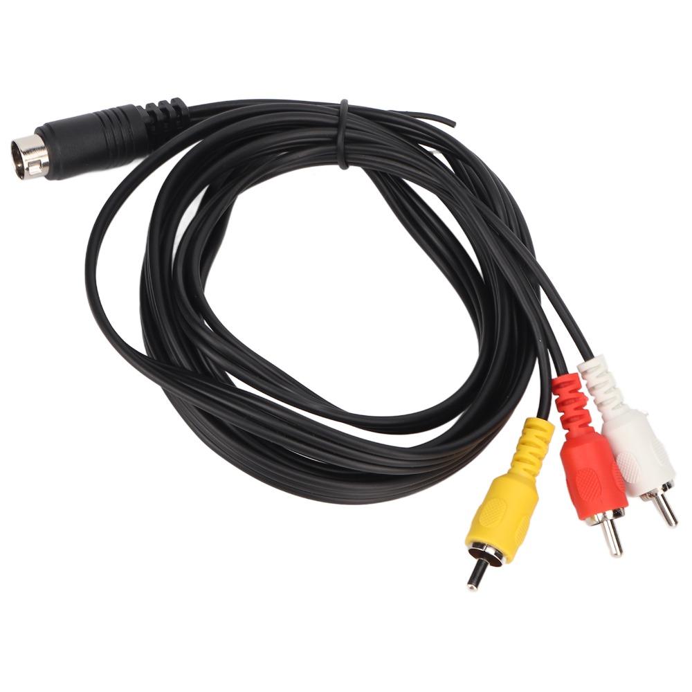 Plug and Play Mini DIN 9 Pin to 3RCA Cable Male to Male Mini DIN Cable  Musical Instrument