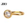 Letter Nose Ring Piercing Clip Eye-catching U Shape Copper Cubic Zirconia Multi-style Shiny Ear Cuffs Stud for Daily Wear Women