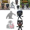 Pop Avengers Black Panther Venom Black Panther Classic Character Commemorative Action Figure Model Toy 10cm, Pvc Material