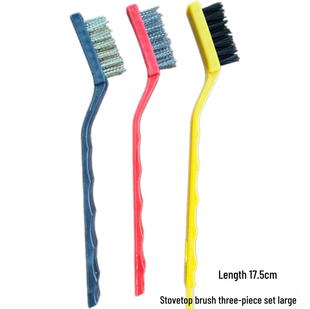 Five-Piece Kitchen Stovetop & Range Hood Cleaning Brush Set