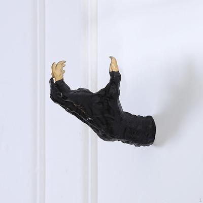 Witch Devil Hand Statue Key Hanger Crafts Creative Collectible Wall Sculpture Resin Figurine