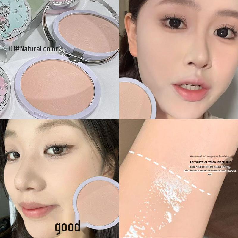 Qinyin Die Meng Soft Gauze Whitening Loose Powder - Translucent Matte Finish
