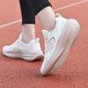 Anta Casual Fashion Comfortable Shock Absorbing Breathable Non-Slip Low-Top Running Shoes Women sneaker Ivory-White Silver Lotus-Gray 922535507-2