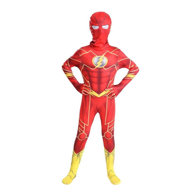 Cosplay The Flash Silk Full Body Suit Roleplay Stage Shows Characters Special