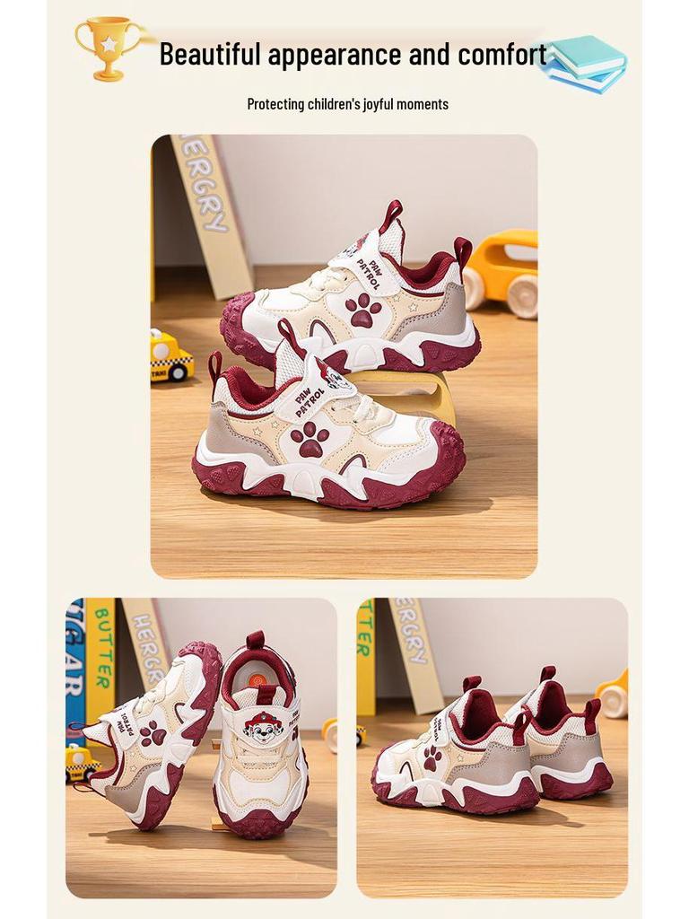 Paw Patrol Girls' Princess Athletic Shoes - Spring/Autumn 2025 Collection, Campus Outdoor Design with Enhanced Foot Protection.