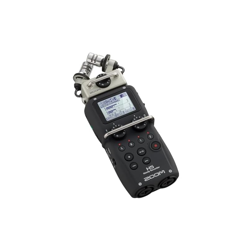 ZOOM H5 Handy Recorder, Interchangeable Microphone, 4-Track Recording, ASMR