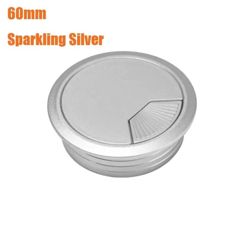 1-10Pcs 60mm 80mm Computer Desk, Book Desktop Decoration Circle Wire Hole Cover Sealing Cover