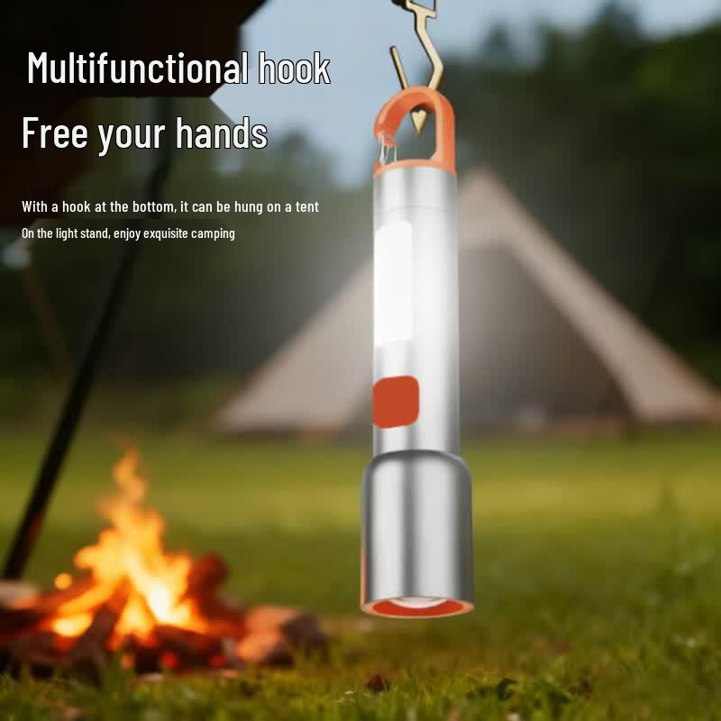 Lishi Outdoor Rechargeable Zoom Flashlight