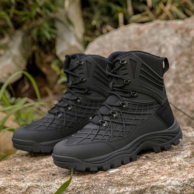 Modne męskie buty taktyczne sznurowane wojskowe buty wojskowe unisex buty robocze do wędrówek pustynne wodoodporne markowe buty do wspinaczki męskie rozmiar kostki plus